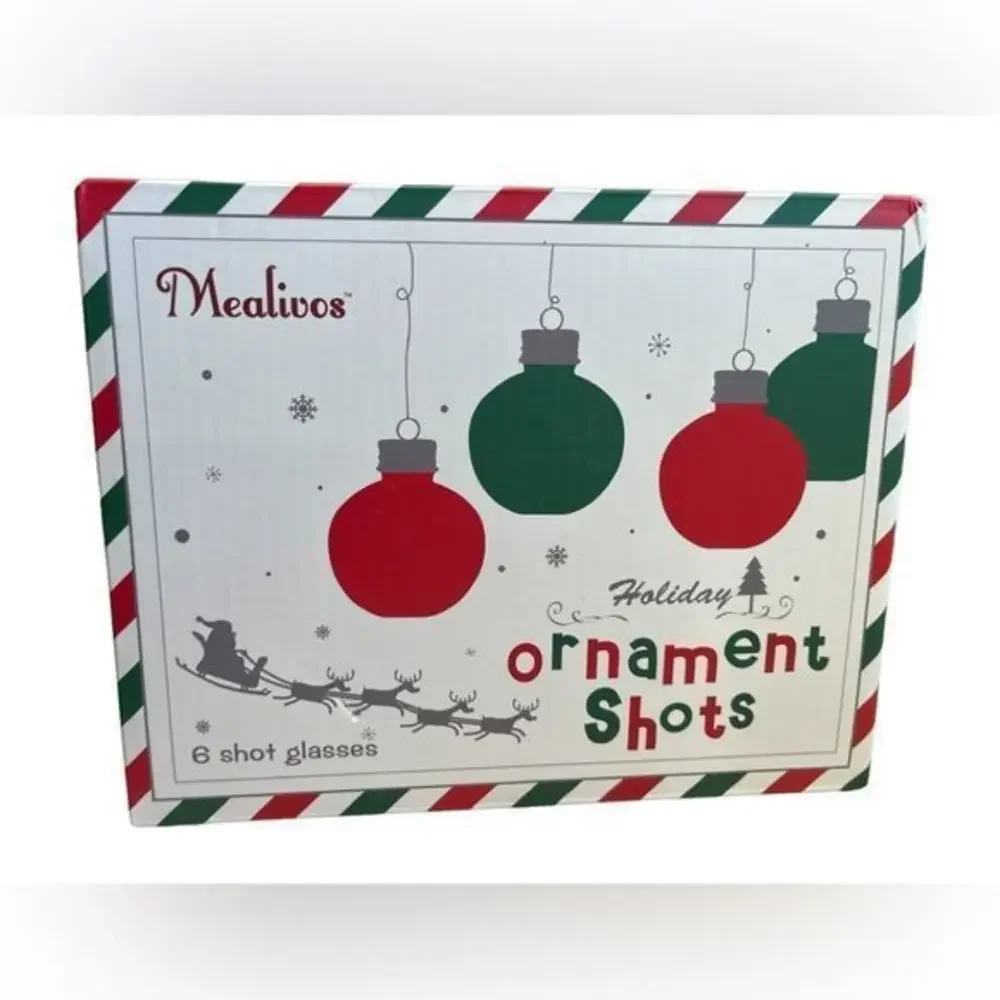 Mealivos‎ holiday ornament shots